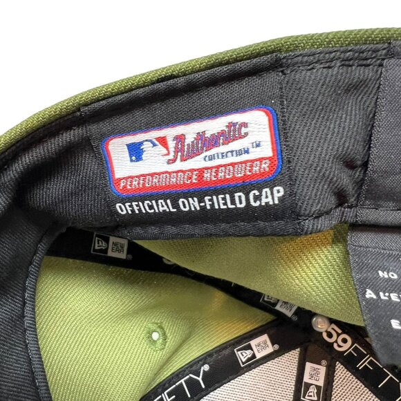 Pittsburgh Pirates New Era On Field Authentic Hat Cap 7 3/4 Camo Military 5950 - Picture 9 of 11